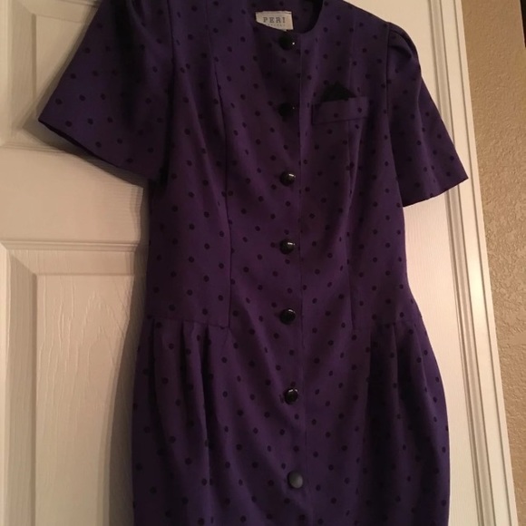 Peri Petites Polka Dot Dress - Picture 6 of 8